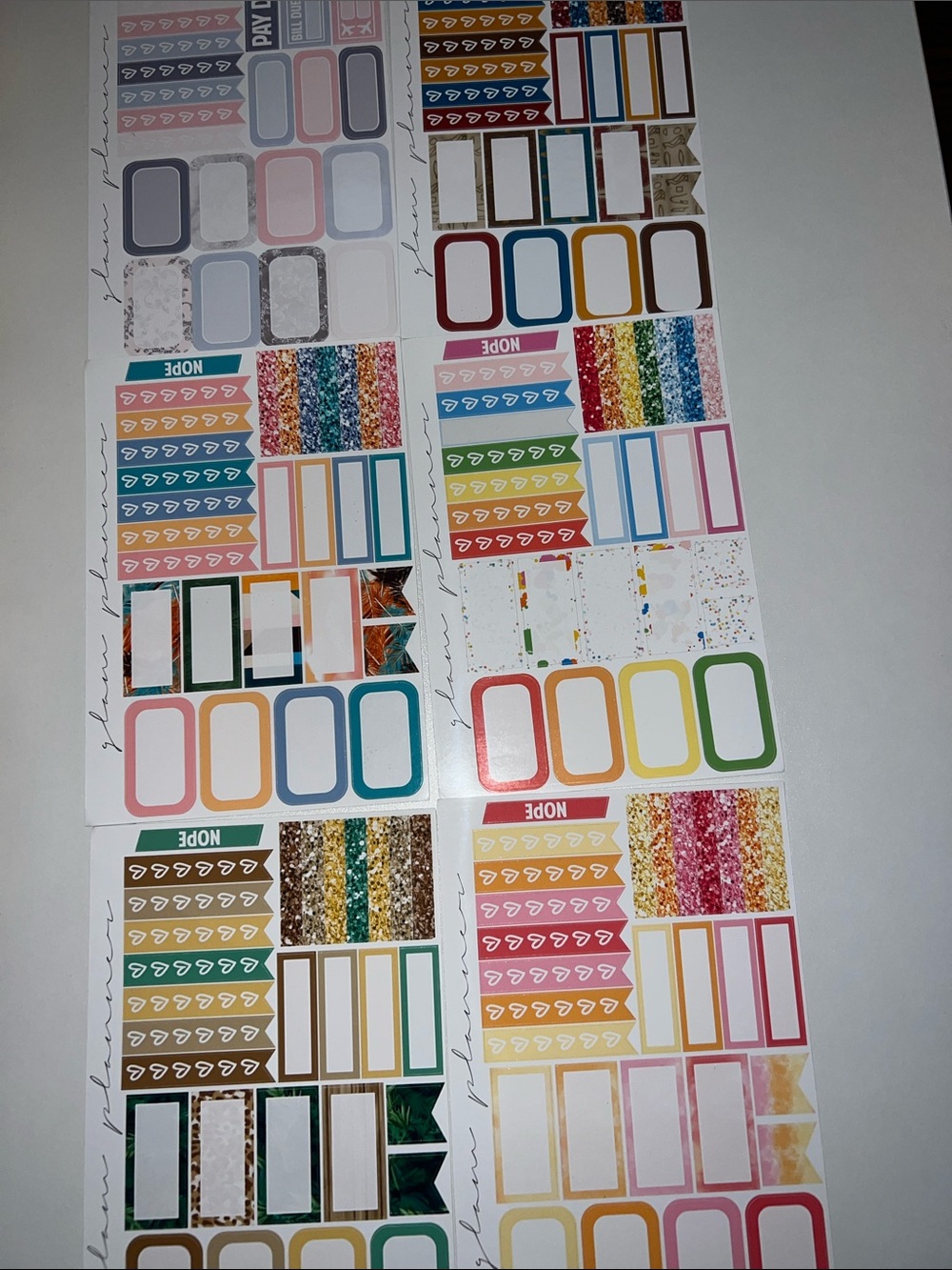 Planner Sticker Sheets - Glam Planner - Picture 13 of 13